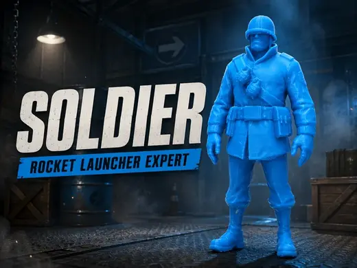 Soldier – Team Fortress 2 Character Figure