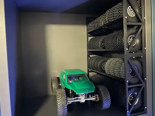 1/24 Scale RC tire Rack
