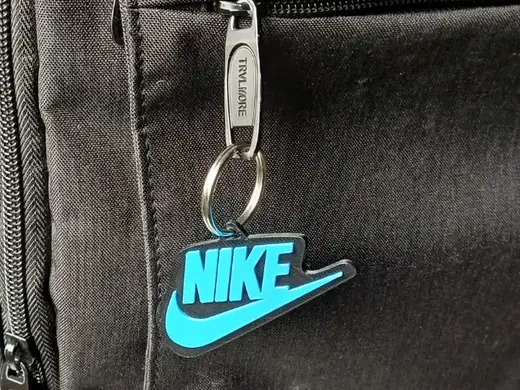 Nike Logo Keychain