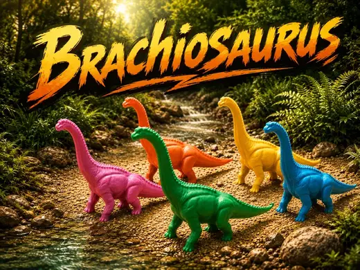 Jurassic Dino Dinosaur Toy Brachiosaurus