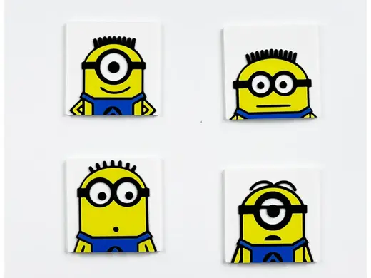 Minions refrigerator magnet