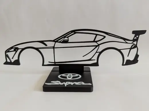 Toyota Supra MK5 silhouette