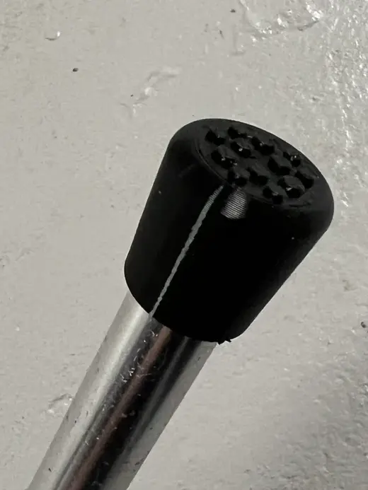 TPU 22mm + 19mm Caps for Chairs, Tent posts, Extending poles