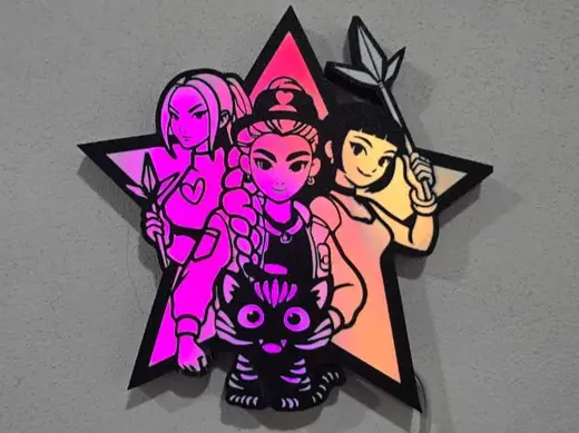 K/DA League of Legends Lightbox / Caja de Luz