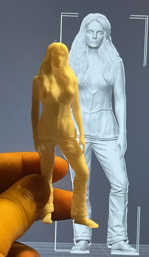 Miniature Brian Jordana from fast and furious