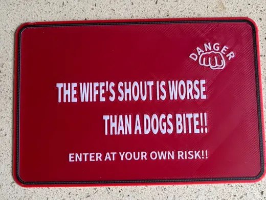 wife sign