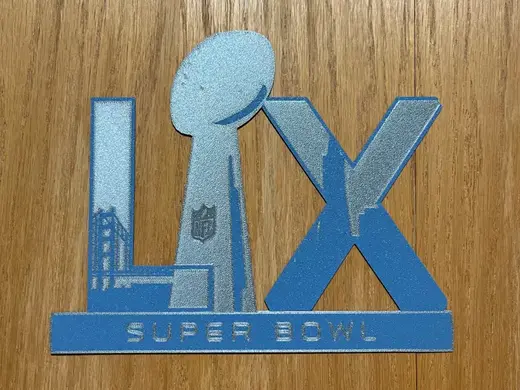 super bowl LX display logo