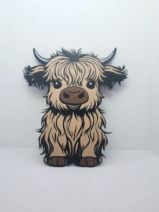 Baby Highland Cow