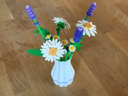 mini Vase for brick flowers Daisies