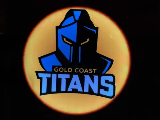 Gold Coast Titans - 2 sided Lightbox or desktop