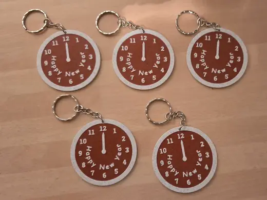Happy New Year Key chains