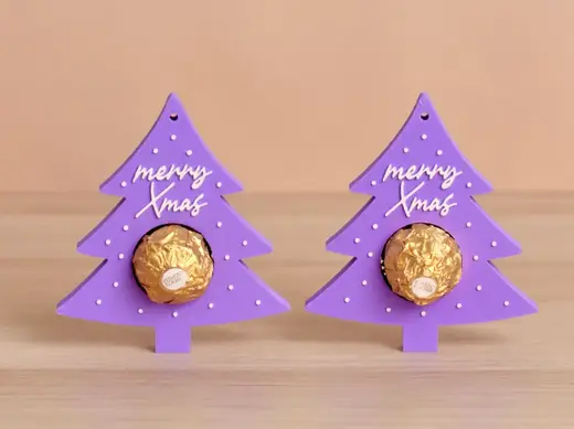 Merry Xmas Tree – Ferrero Holder Ornament