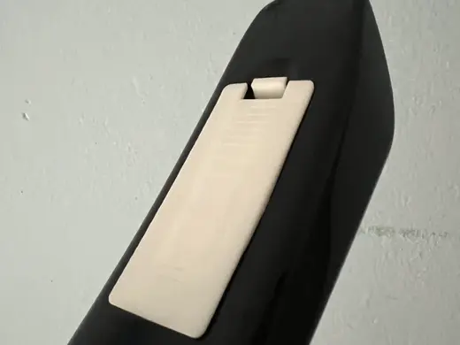 Samsung remote control battery cover