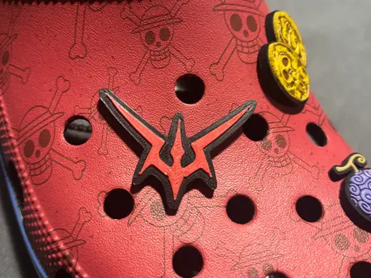 Black Knights Logo Jibbit (Code Geass Croc Charms)