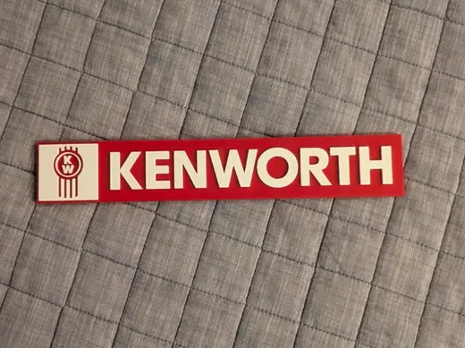 Kenworth logo sign plaque 2-sizes