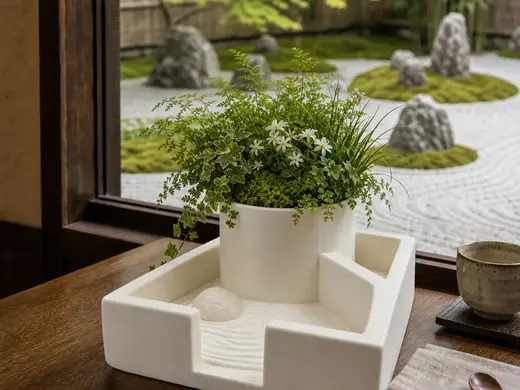 プランター(枯山水) インナーポット付き
