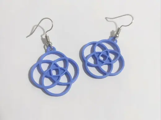 Lotus Orbit - Earrings