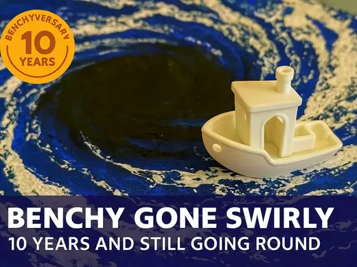 Benchy Gone Swirl – 10 Years and Still Going Round