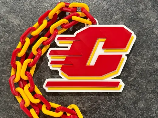 Central Michigan University Turnover Chain