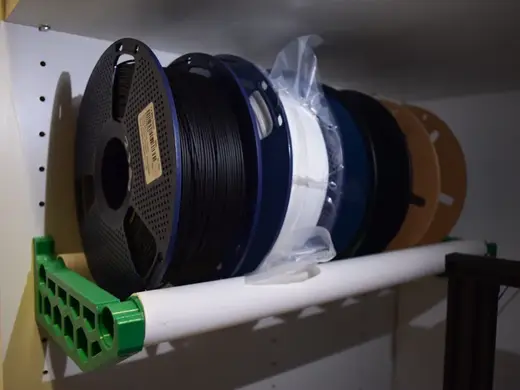 'Easy Closets' Tiny Honeycomb Filament Spool Shelf