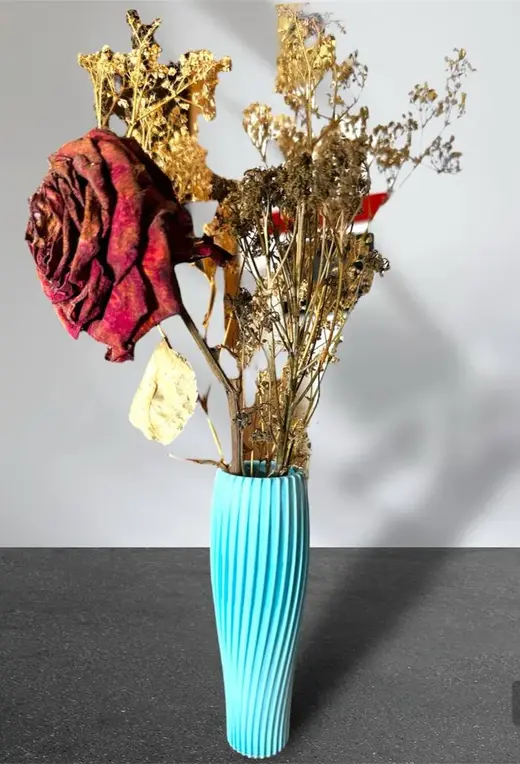 Alabastrom flower vase