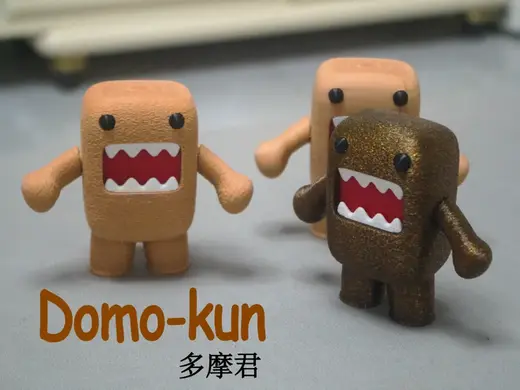 无需ams多摩君domo-kun拼装可动玩具潮玩DomoRock
