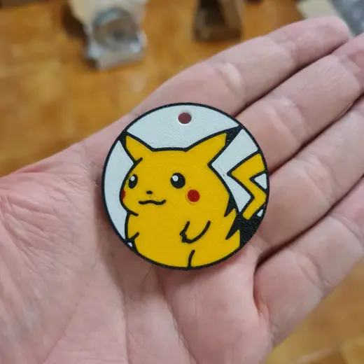Vintage Pikachu Keychain