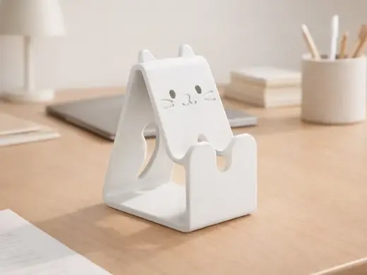 可爱猫咪手机支架(Q_Craft)