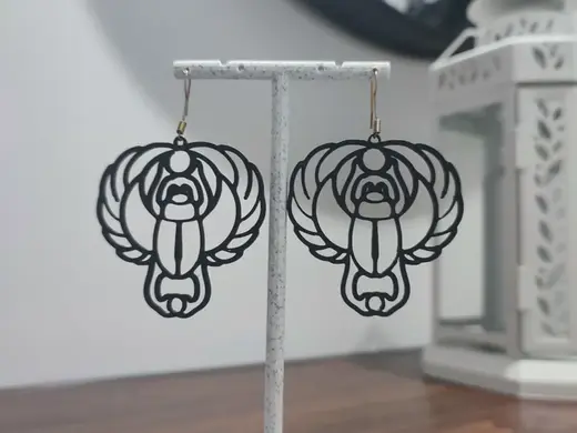 Aretes Khepri Sagrado