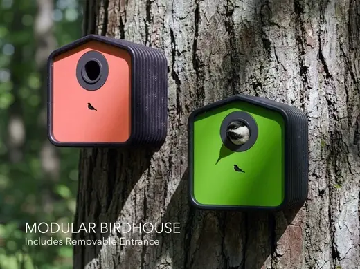 Modular Birdhouse for Small Birds