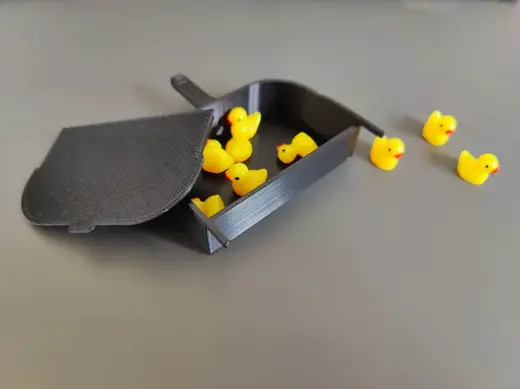 TABLE DUSTPAN WITH THE LID