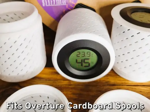 Overture spool silica gel bin, sturdy easy print