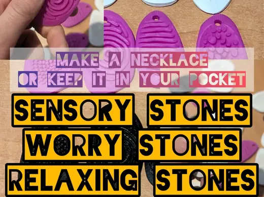 Worry Stone Sensory Anxiety Relaxing