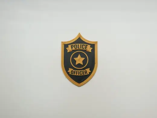 Police officer badge