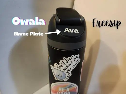 Owala FreeSip Nameplate