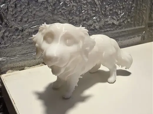 Miniatura golden retriever line art