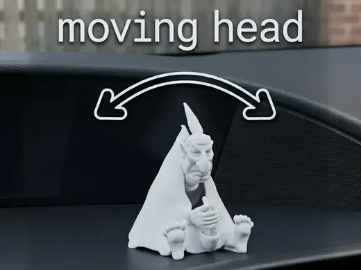 Wobblehead Indian for Car Dashboard Balance Figure