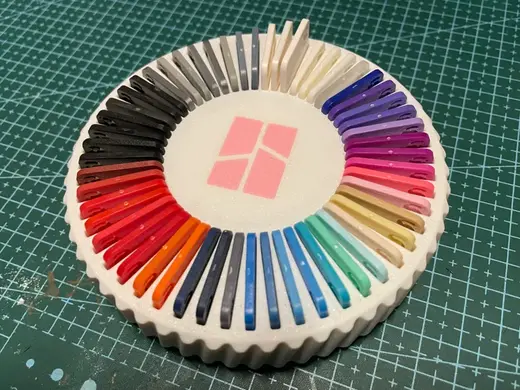 Spinning Filament Swatch Display-Mini with AMS