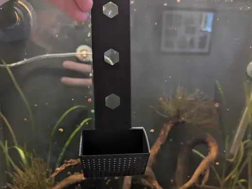 Aquarium snail scrapper