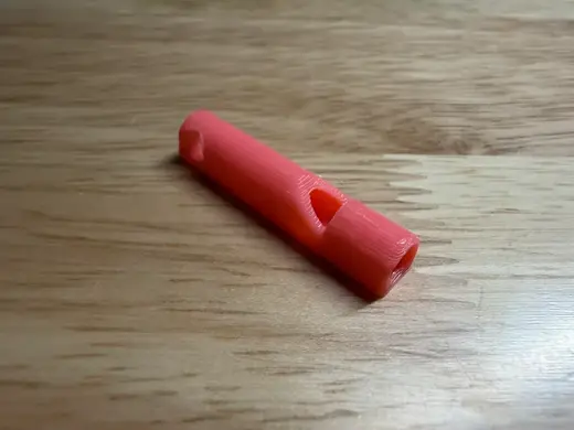 Safety Whistle Public Domain - Small (Penne style)
