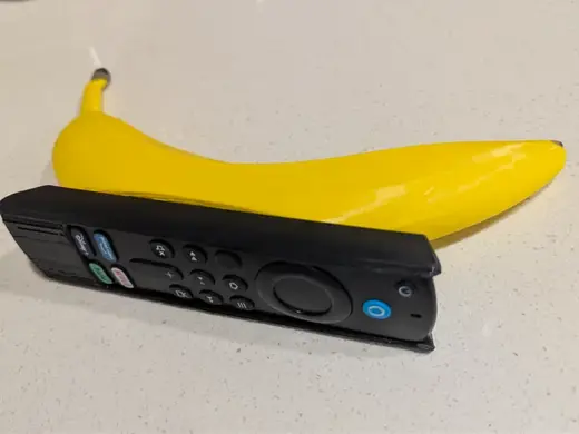 Amazon Firestick Banana remote holder