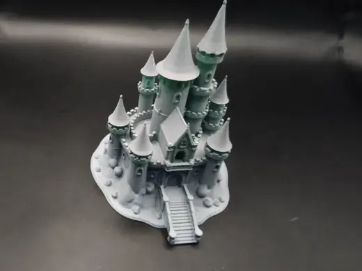 Fantasy Castle Miniature