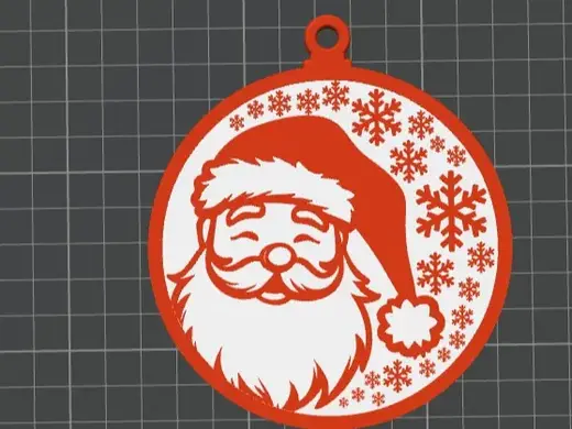 Palla di natale con o senza AMS