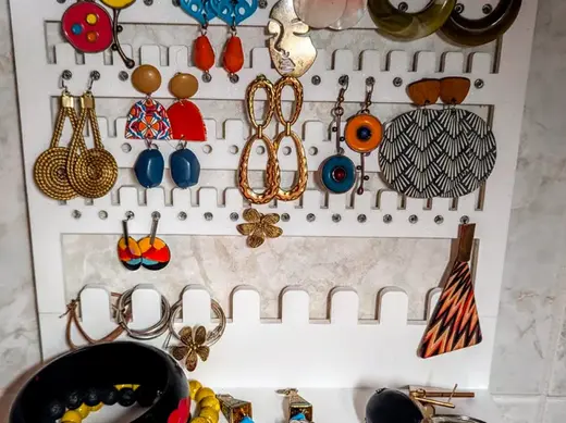 Wall Jewelry Organizer – Modular 300 × 250 × 86 mm
