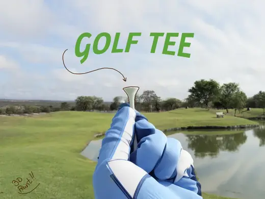 Golf tee (2 1/8 inch - 5.6 cm)