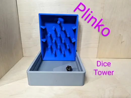 Plinko Dice Tower/ Storage