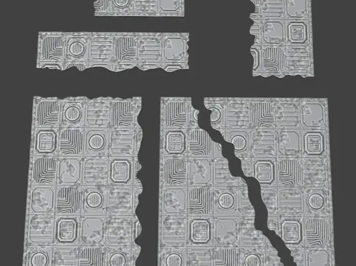 New edition terrain bases/footprints