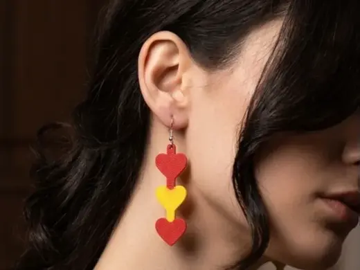 Pendientes corazon seleccion española
