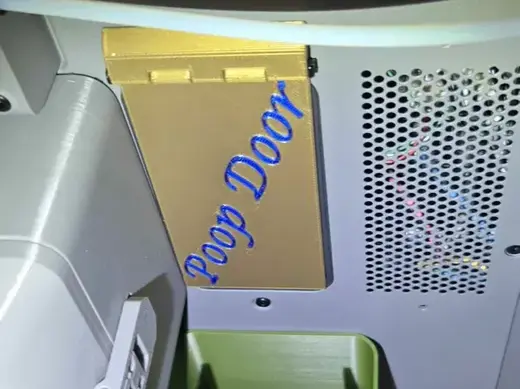 Poop Door aimantée pour imprimante 3D