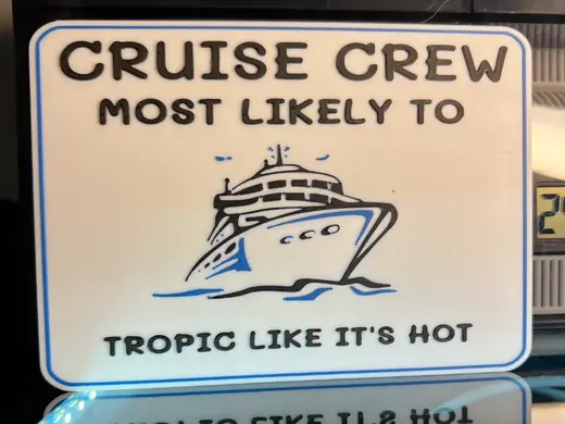 CRUISE CREW MOST LIKELY TO "TROPIC LIKE IT'S HOT"